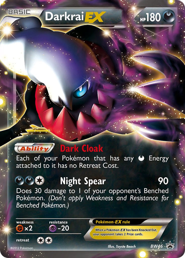 Darkrai-EX Black & White Promos SET-BW46