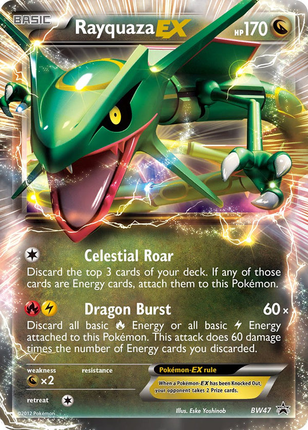 Rayquaza-EX Black & White Promos SET-BW47
