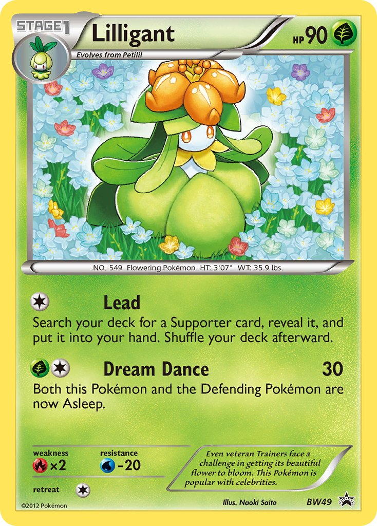 Lilligant Black & White Promos SET-BW49