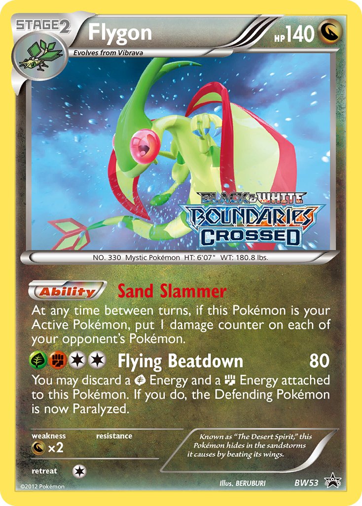 Flygon Black & White Promos SET-BW53