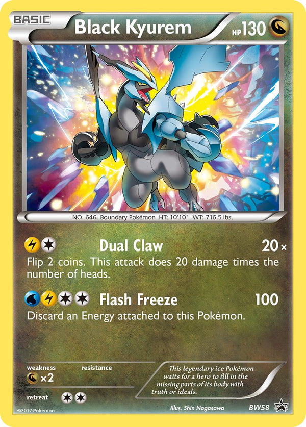 Black Kyurem Black & White Promos SET-BW58