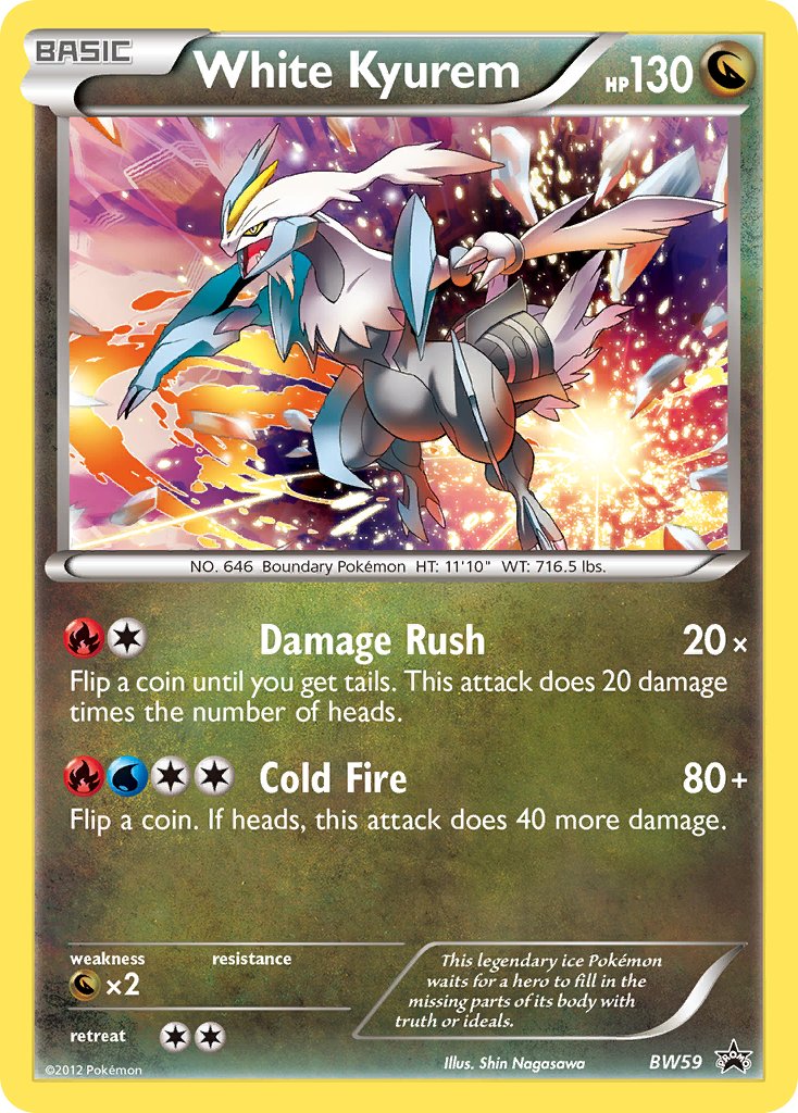 White Kyurem Black & White Promos SET-BW59