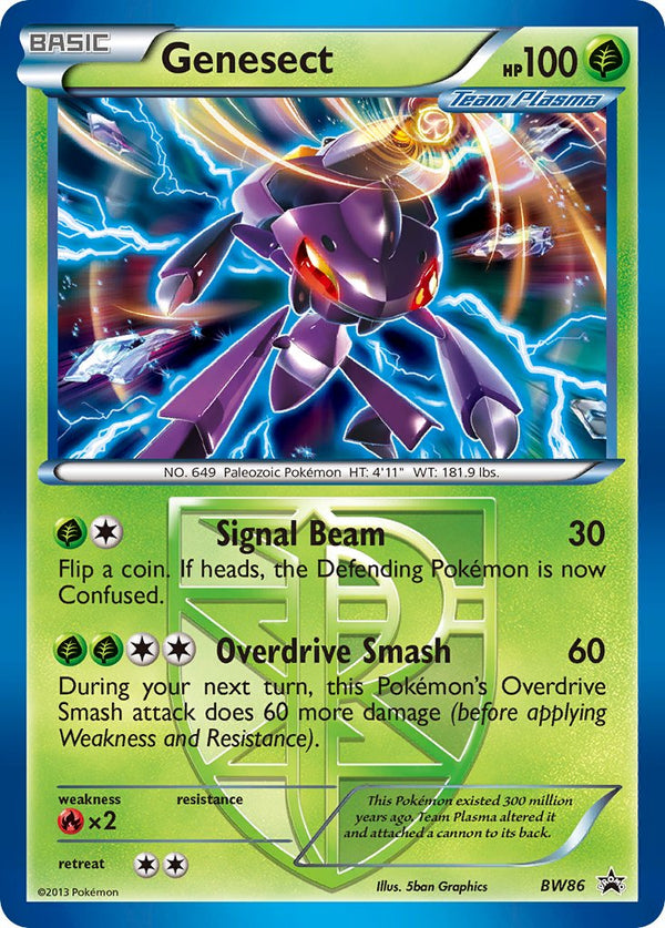 Genesect Black & White Promos SET-BW86
