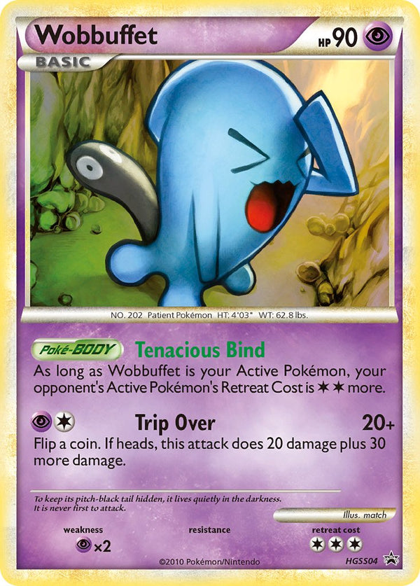 Wobbuffet HeartGold & SoulSilver Promos SET-HGSS04