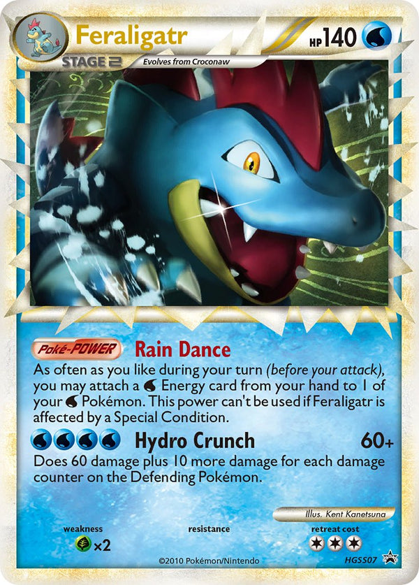 Feraligatr HeartGold & SoulSilver Promos SET-HGSS07