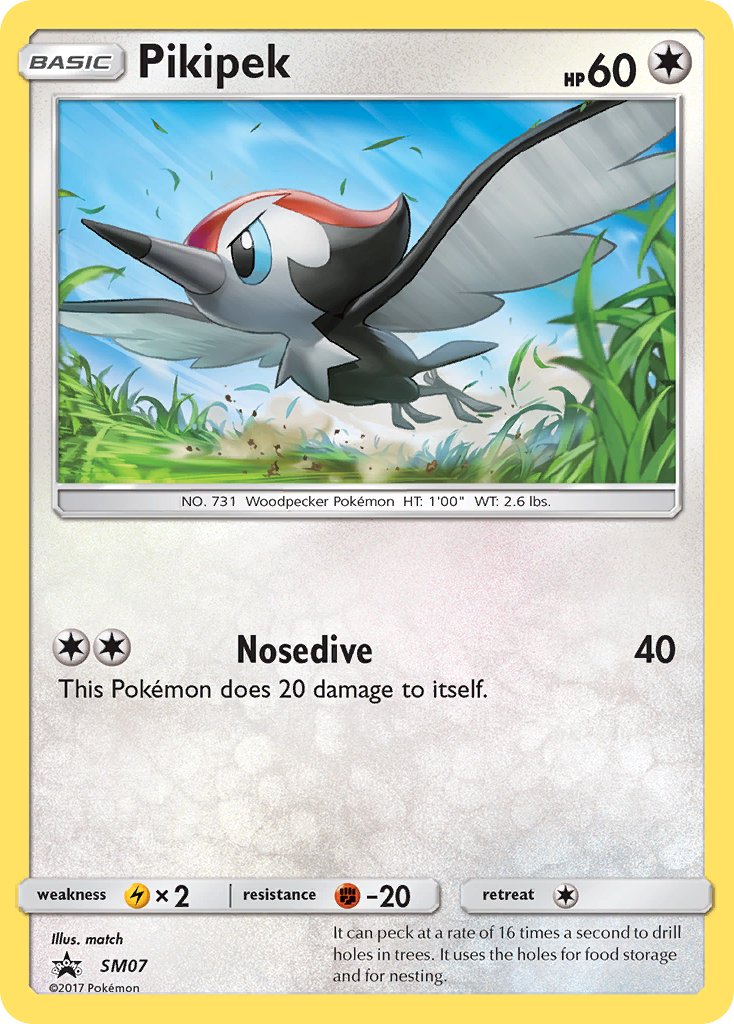 Pikipek Sun & Moon Promos SET-SM07