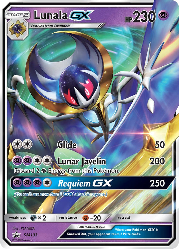 Lunala-GX Sun & Moon Promos SET-SM103