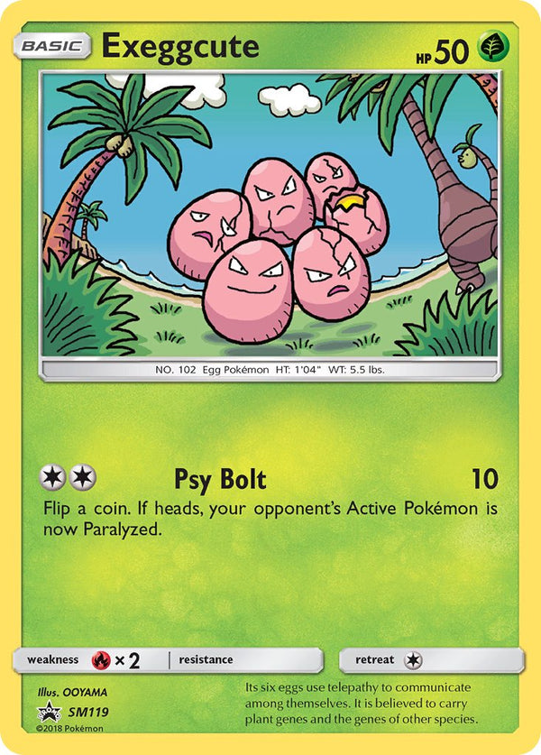 Exeggcute Sun & Moon Promos SET-SM119