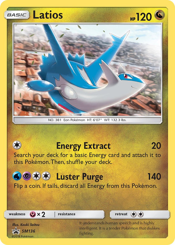 Latios Sun & Moon Promos SET-SM136