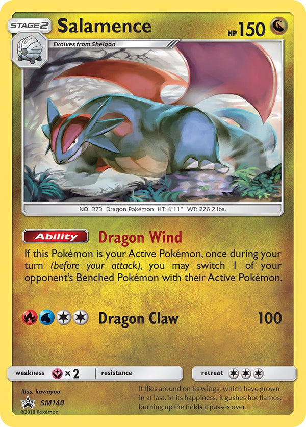 Salamence Sun & Moon Promos SET-SM140