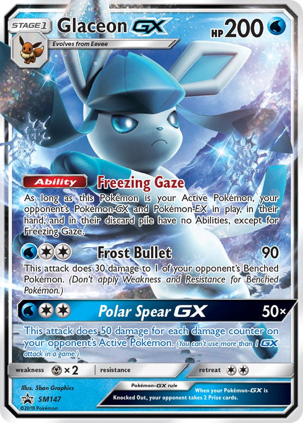 Glaceon-GX Sun & Moon Promos SET-SM147