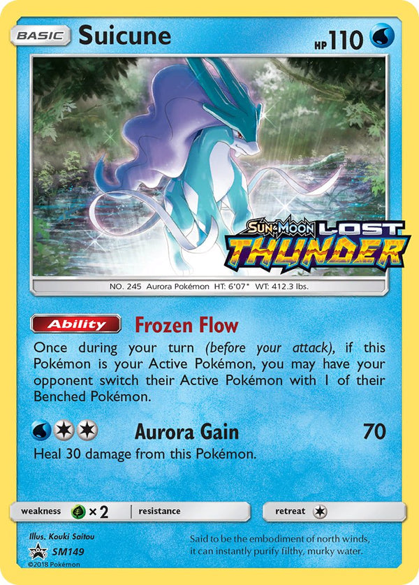 Suicune Sun & Moon Promos SET-SM149