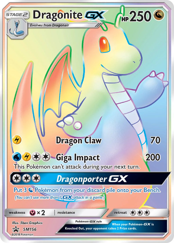 Dragonite-GX Sun & Moon Promos SET-SM156