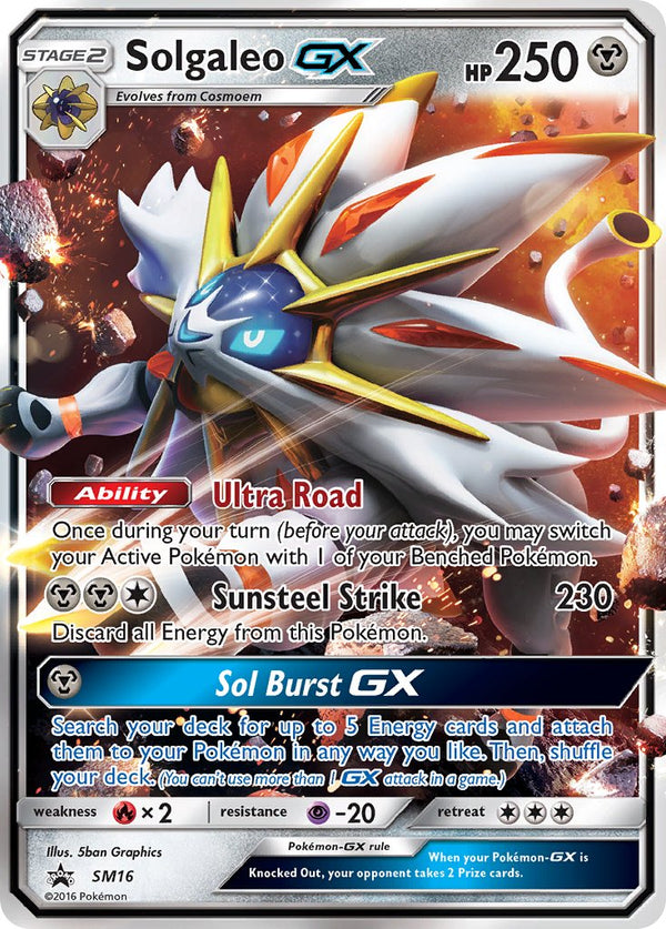 Solgaleo-GX Sun & Moon Promos SET-SM16
