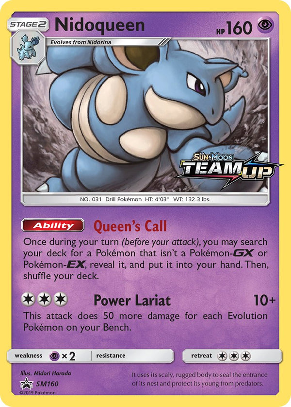 Nidoqueen Sun & Moon Promos SET-SM160