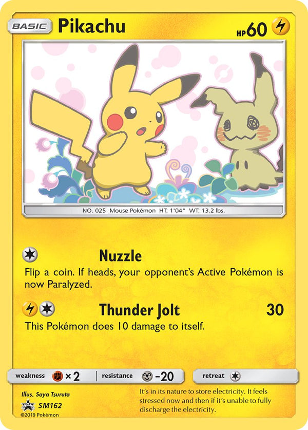 Pikachu Sun & Moon Promos SET-SM162