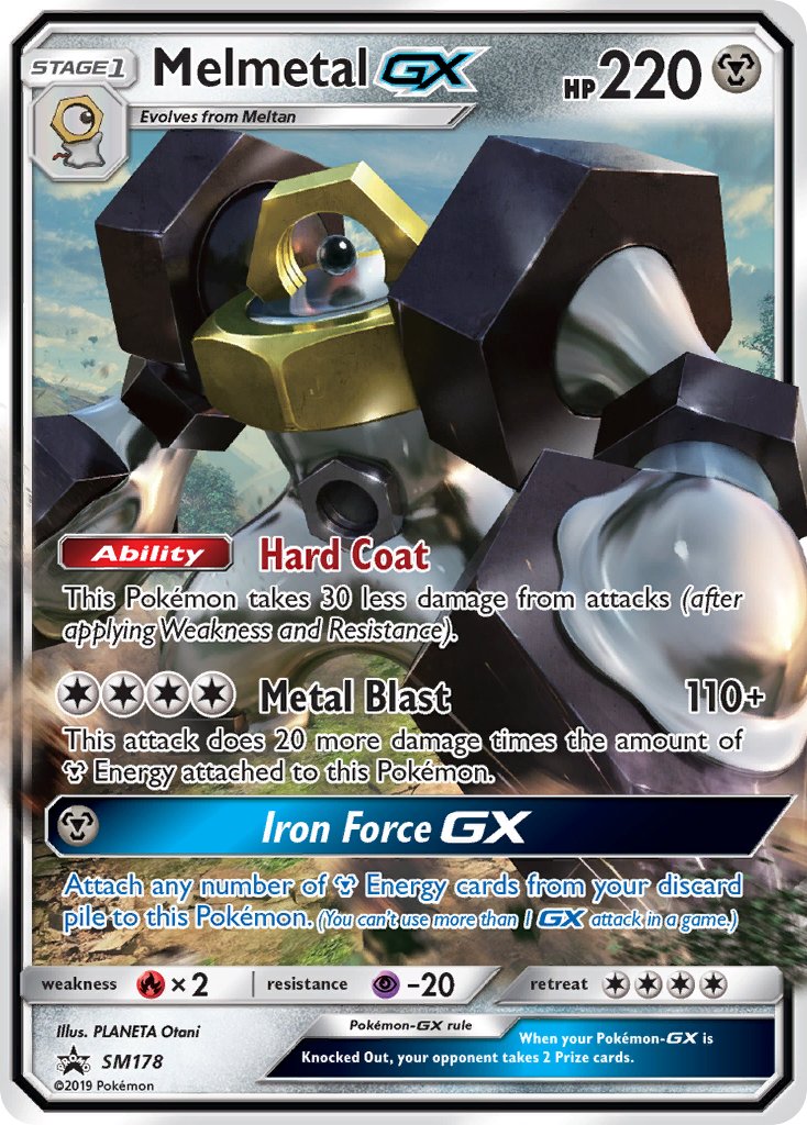 Melmetal-GX Sun & Moon Promos SET-SM178