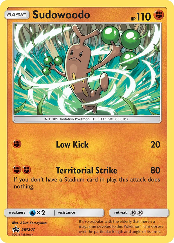Sudowoodo Sun & Moon Promos SET-SM207