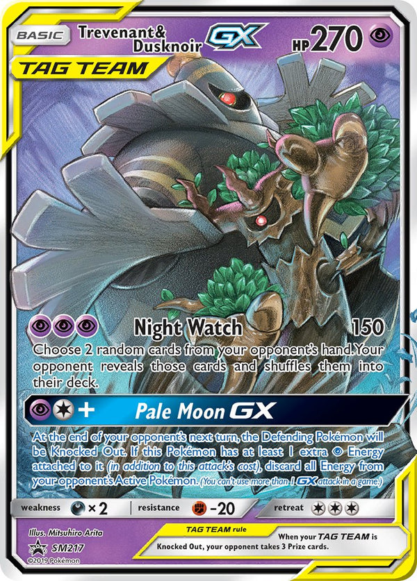 Trevenant & Dusknoir-GX Sun & Moon Promos SET-SM217