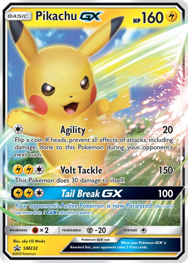 Pikachu-GX Sun & Moon Promos SET-SM232