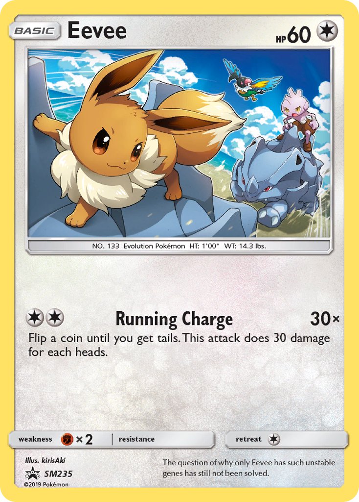Eevee Sun & Moon Promos SET-SM235