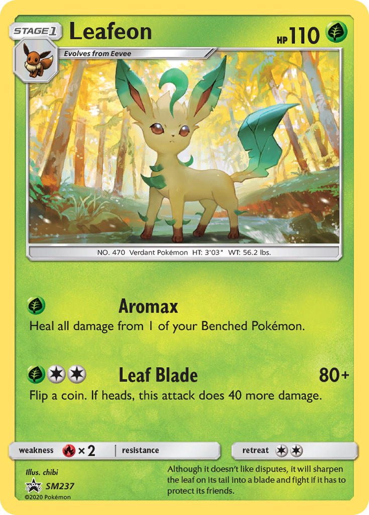 Leafeon Sun & Moon Promos SET-SM237