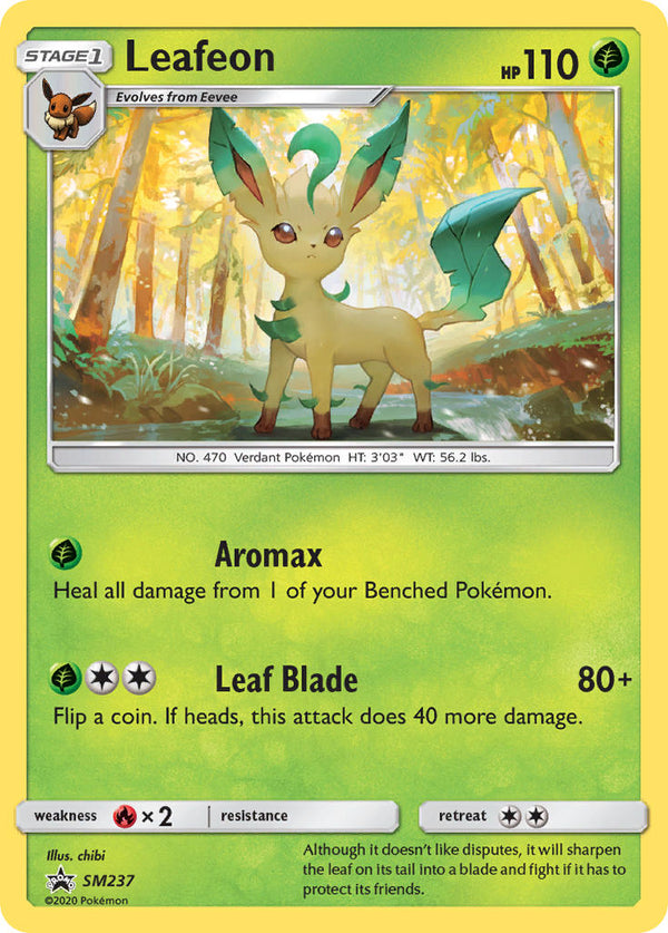 Leafeon Sun & Moon Promos SET-SM237
