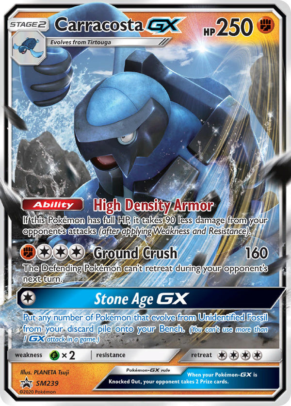 Carracosta-GX Sun & Moon Promos SET-SM239