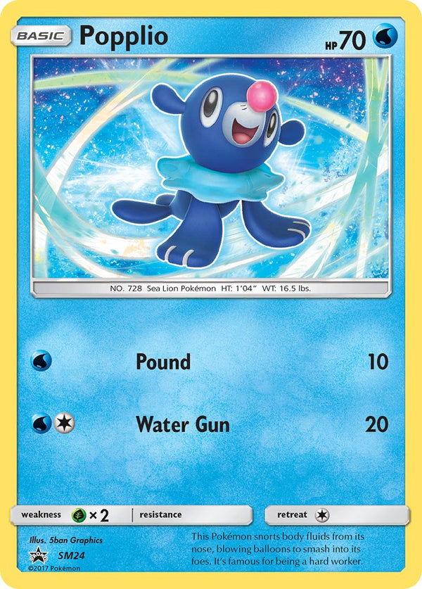 Popplio Sun & Moon Promos SET-SM24