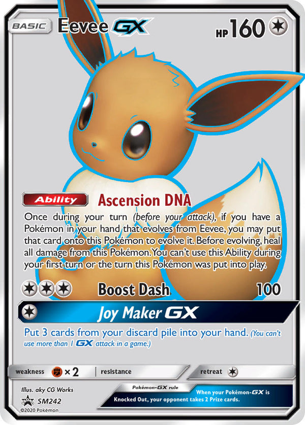 Eevee-GX Sun & Moon Promos SET-SM242