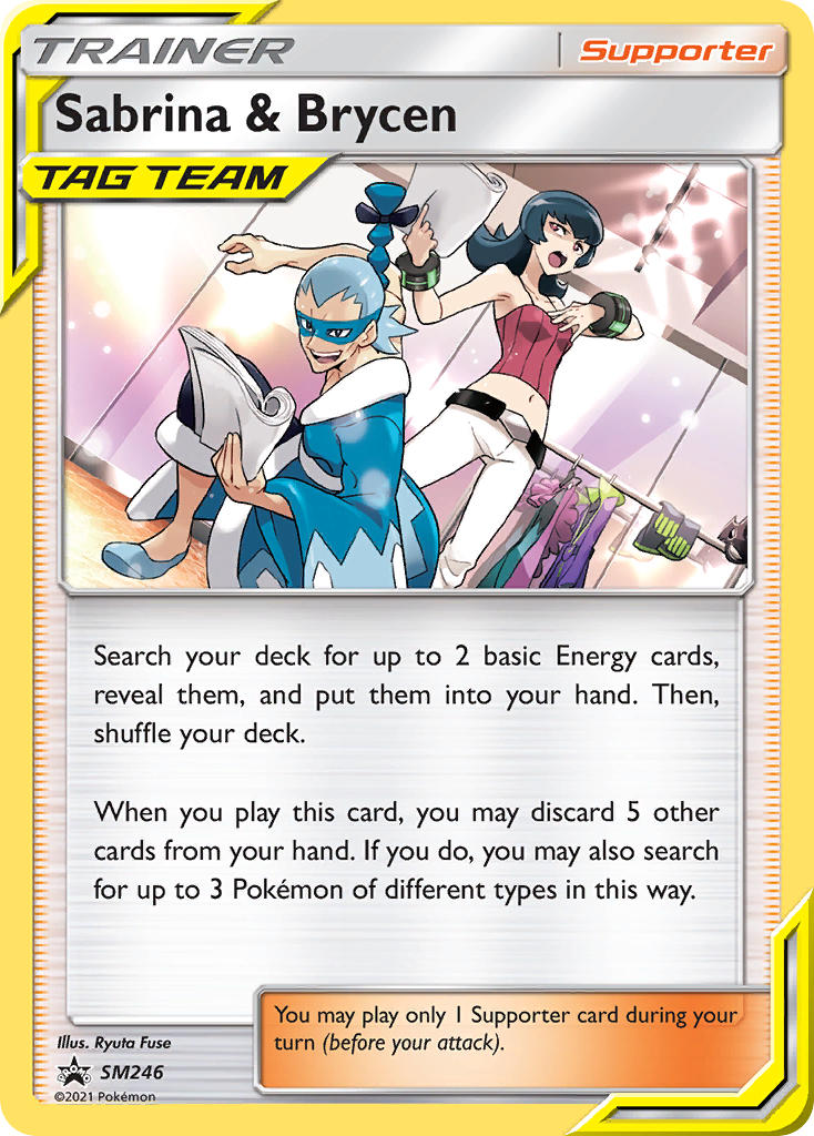 Sabrina & Brycen Sun & Moon Promos SET-SM246