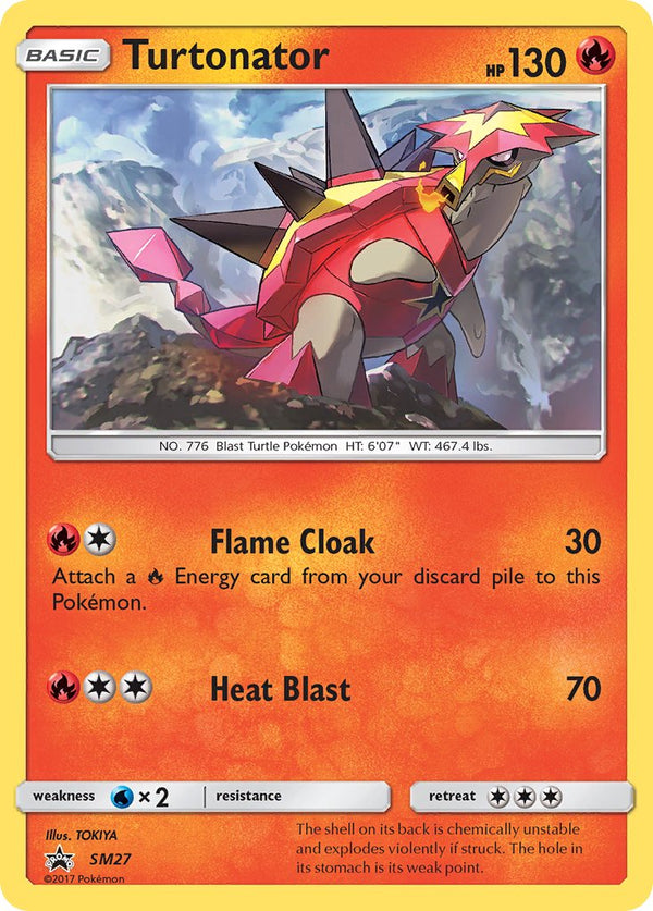 Turtonator Sun & Moon Promos SET-SM27