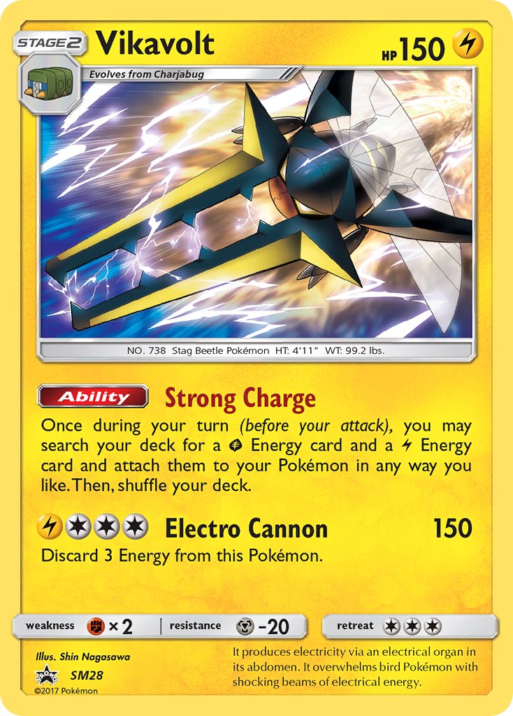 Vikavolt Sun & Moon Promos SET-SM28
