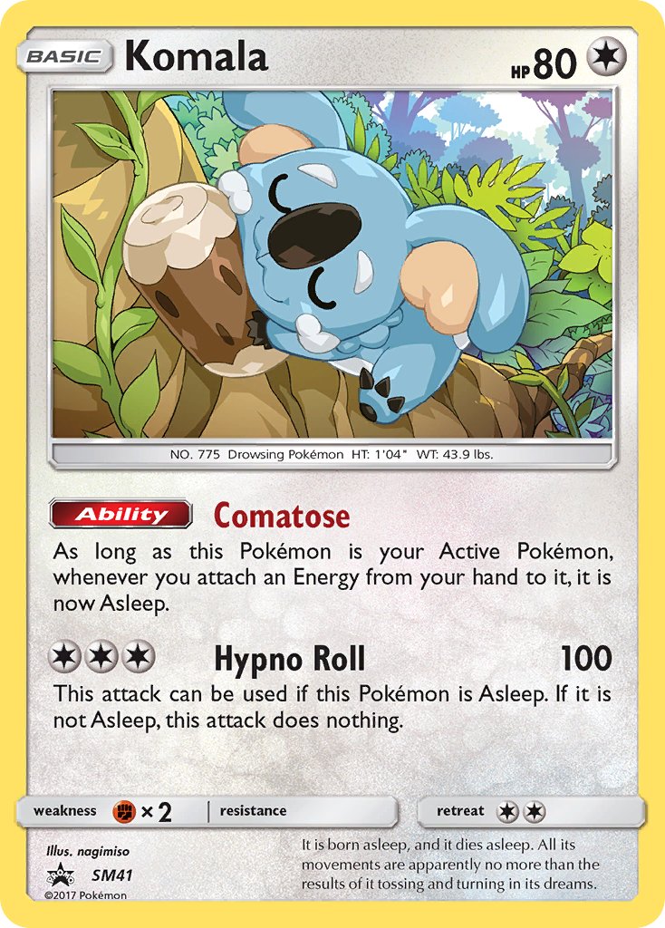 Komala Sun & Moon Promos SET-SM41