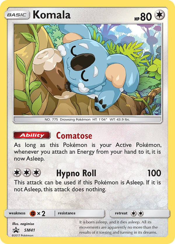 Komala Sun & Moon Promos SET-SM41