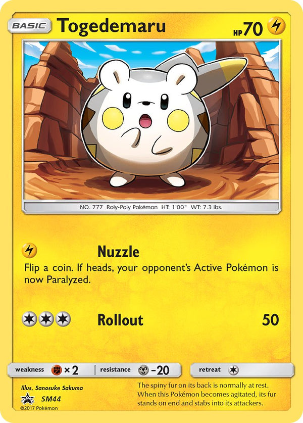 Togedemaru Sun & Moon Promos SET-SM44