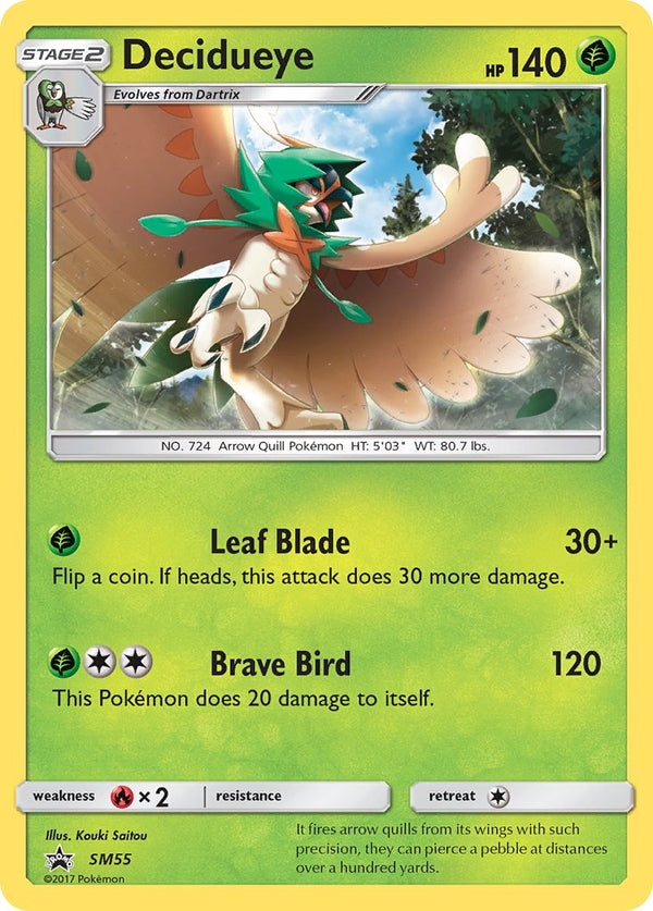 Decidueye Sun & Moon Promos SET-SM55
