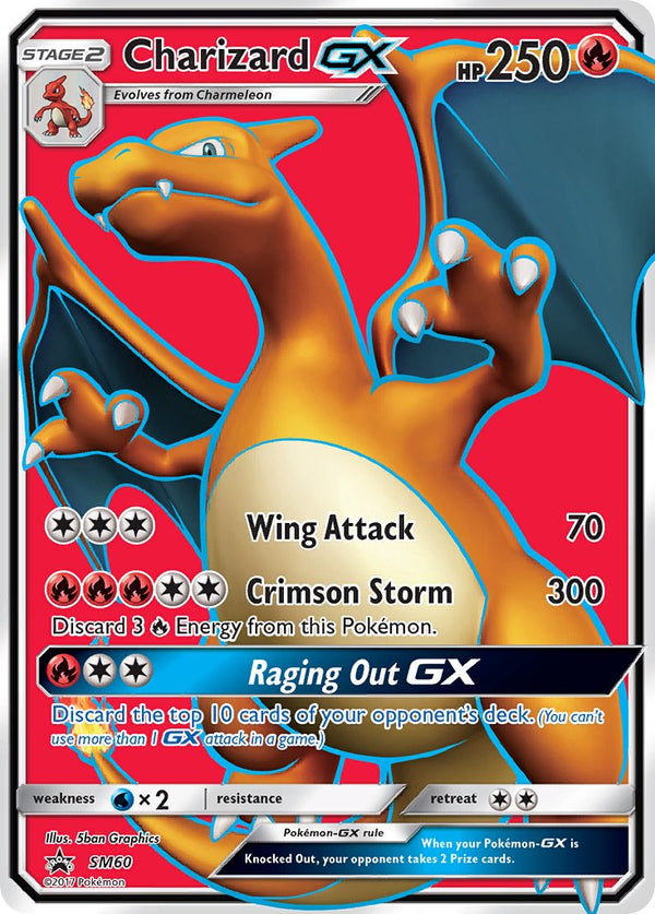 Charizard-GX Sun & Moon Promos SET-SM60