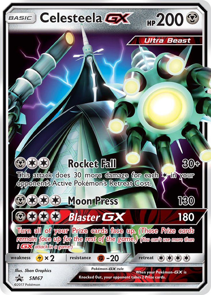 Celesteela-GX Sun & Moon Promos SET-SM67