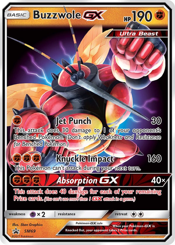 Buzzwole-GX Sun & Moon Promos SET-SM69