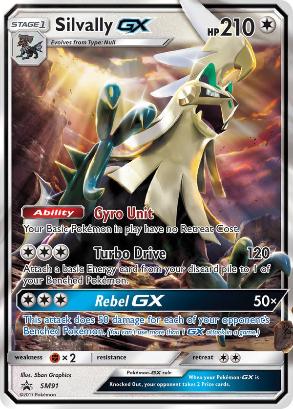 Silvally-GX Sun & Moon Promos SET-SM91