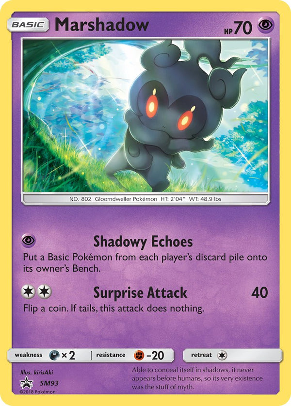 Marshadow Sun & Moon Promos SET-SM93
