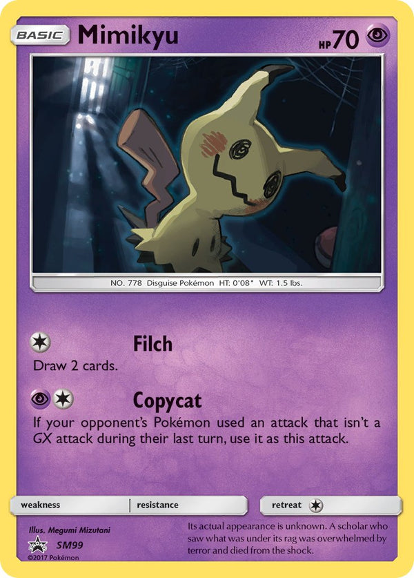 Mimikyu Sun & Moon Promos SET-SM99