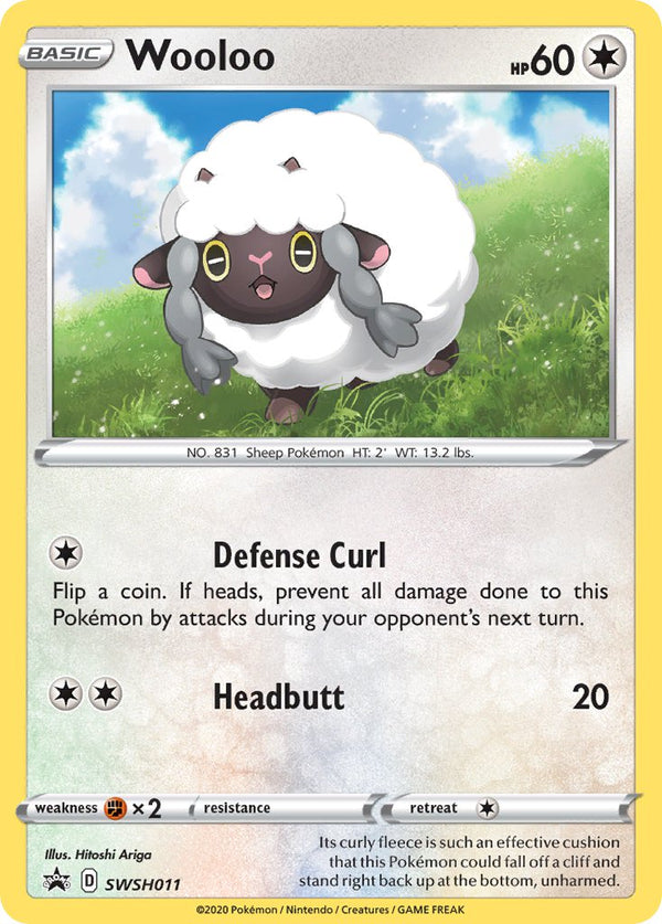 Wooloo Sword & Shield Promos SET-SWSH011