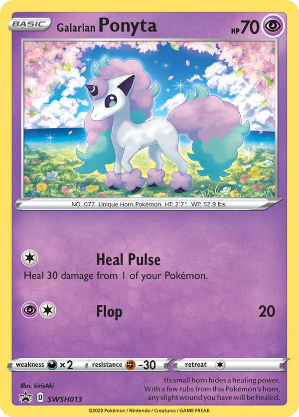 Galarian Ponyta Sword & Shield Promos SET-SWSH013