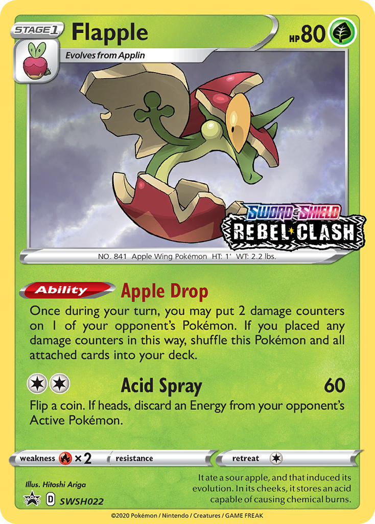 Flapple Sword & Shield Promos SET-SWSH022
