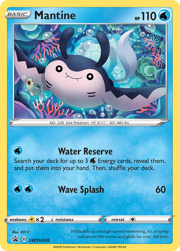 Mantine Sword & Shield Promos SET-SWSH026