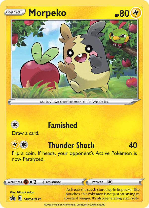 Morpeko Sword & Shield Promos SET-SWSH031