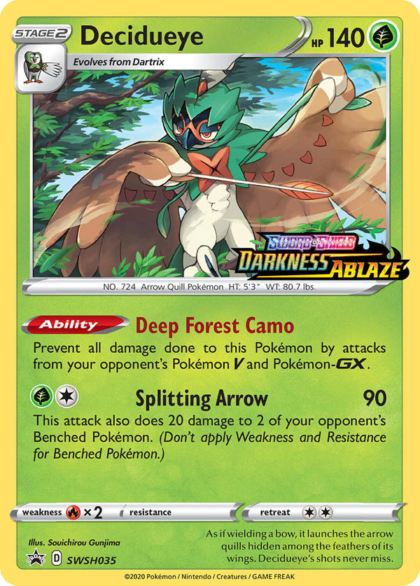 Decidueye Sword & Shield Promos SET-SWSH035