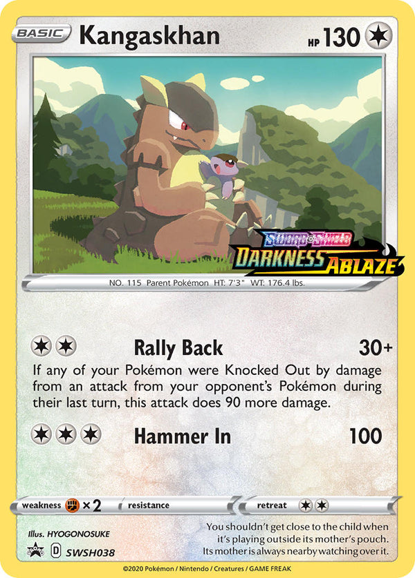 Kangaskhan Sword & Shield Promos SET-SWSH038